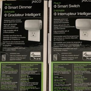 Jasco Smart Dimmer Plug-in - White